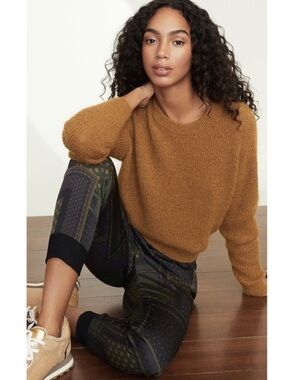 Veronica Beard Melinda Metallic Knit Sweater Small